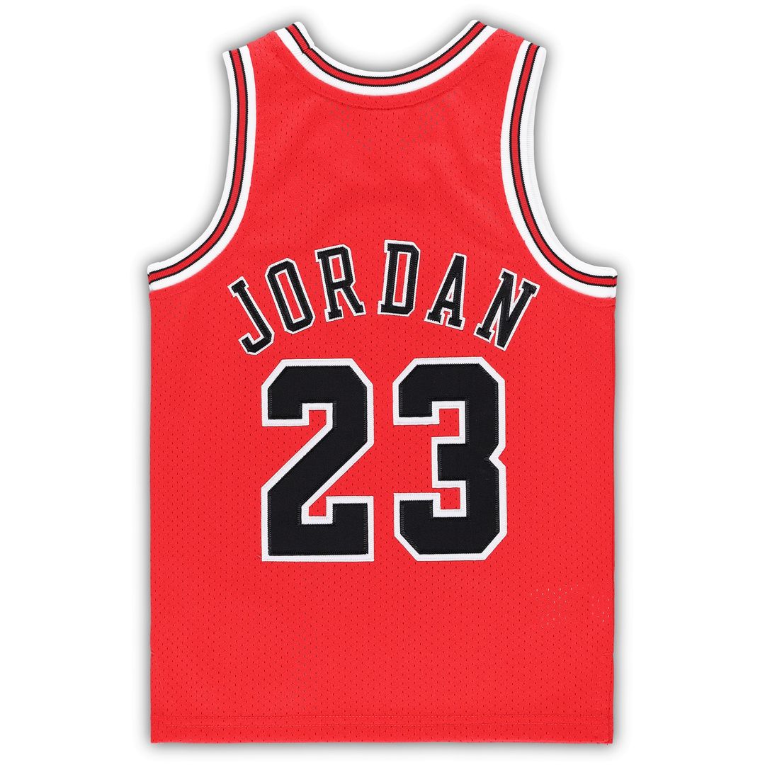 Michael Jordan Chicago Bulls Mitchell & Ness Preschool 1996/97 Hardwood Classics Authentic Jersey - Black