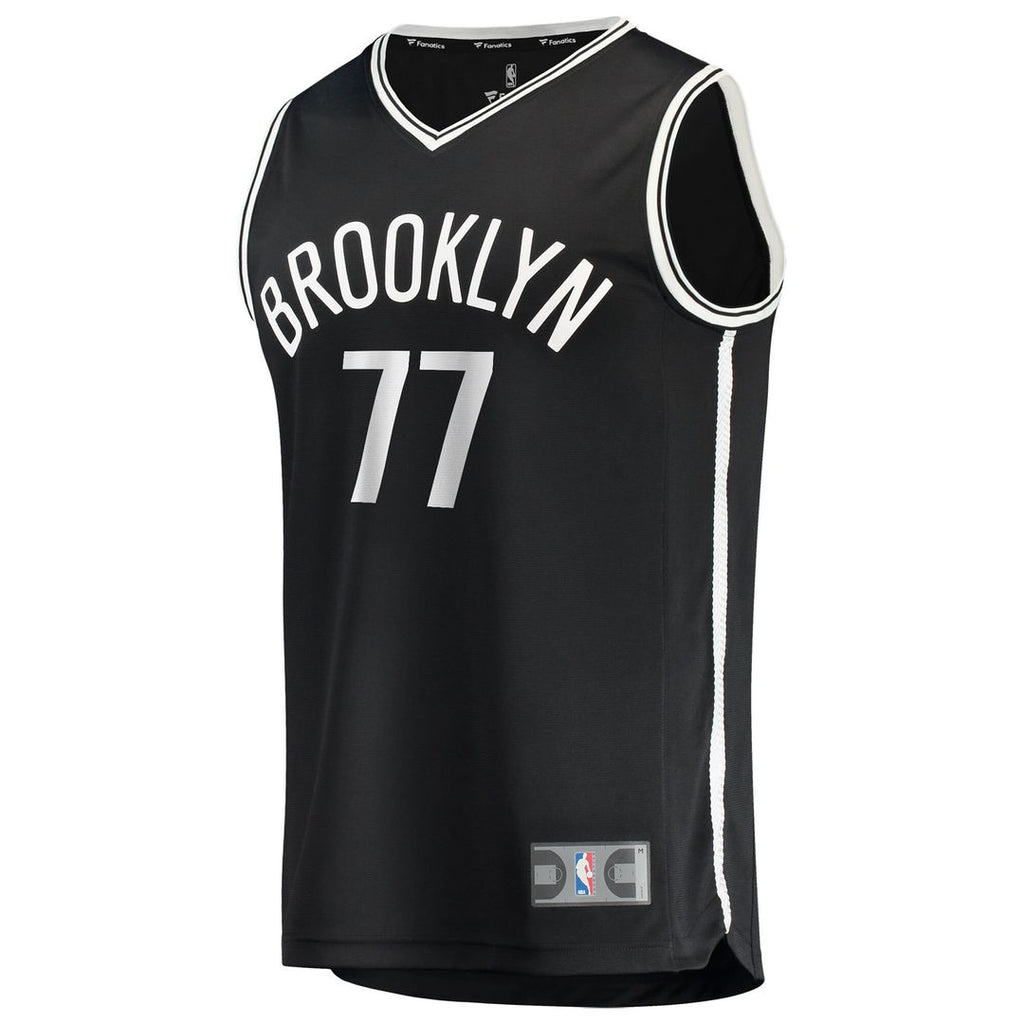 Ben Saraf Brooklyn Nets Fanatics Youth Fast Break Replica Jersey - Black - Icon Edition