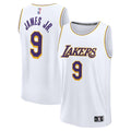 Bronny James Los Angeles Lakers Fanatics Fast Break Replica Player Jersey - Association Edition - White