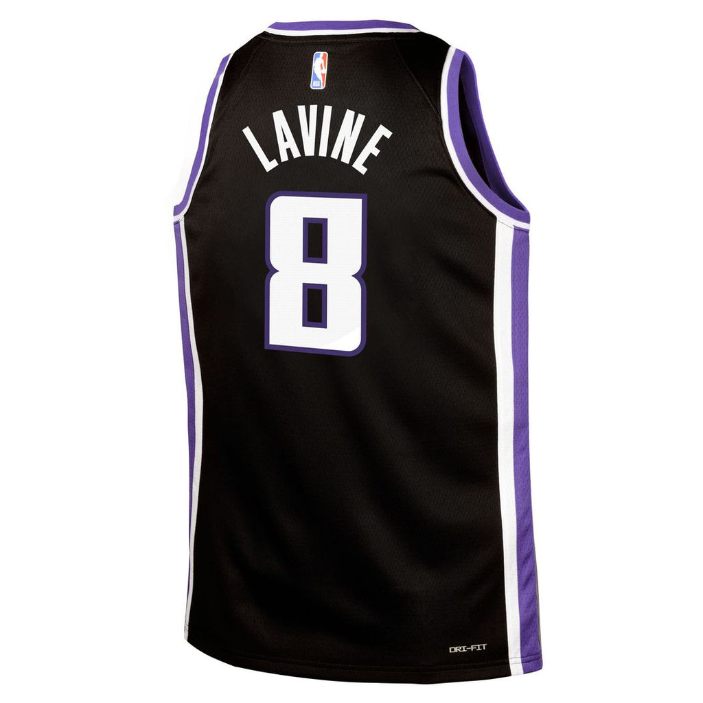 Zach LaVine Sacramento Kings Nike Youth Swingman Jersey - Icon Edition - Black