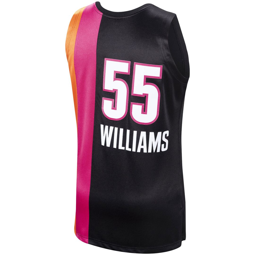 Jason Williams Miami Heat Mitchell & Ness 2005/06 Hardwood Classics Swingman Jersey - Black