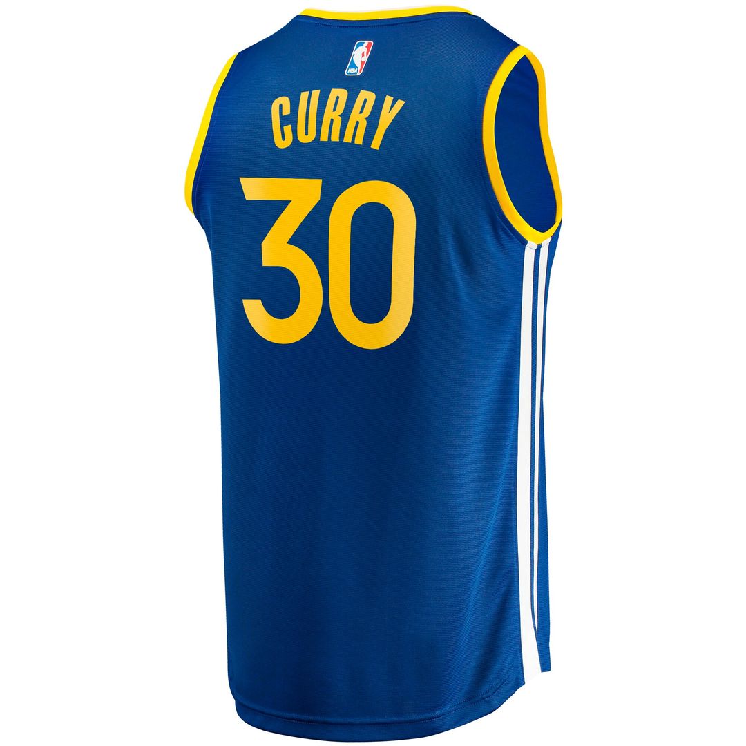 Stephen Curry Golden State Warriors Fanatics Fast Break Replica Jersey -  Icon Edition - Royal