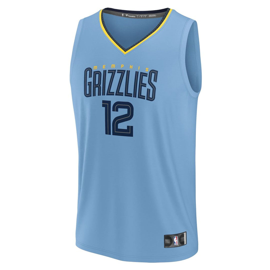 Ja Morant Memphis Grizzlies Fanatics Fast Break Replica Player Jersey - Statement Edition - Light Blue
