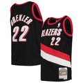 Clyde Drexler Portland Trail Blazers Mitchell & Ness Youth 1991/92 Hardwood Classics Swingman Jersey - Black