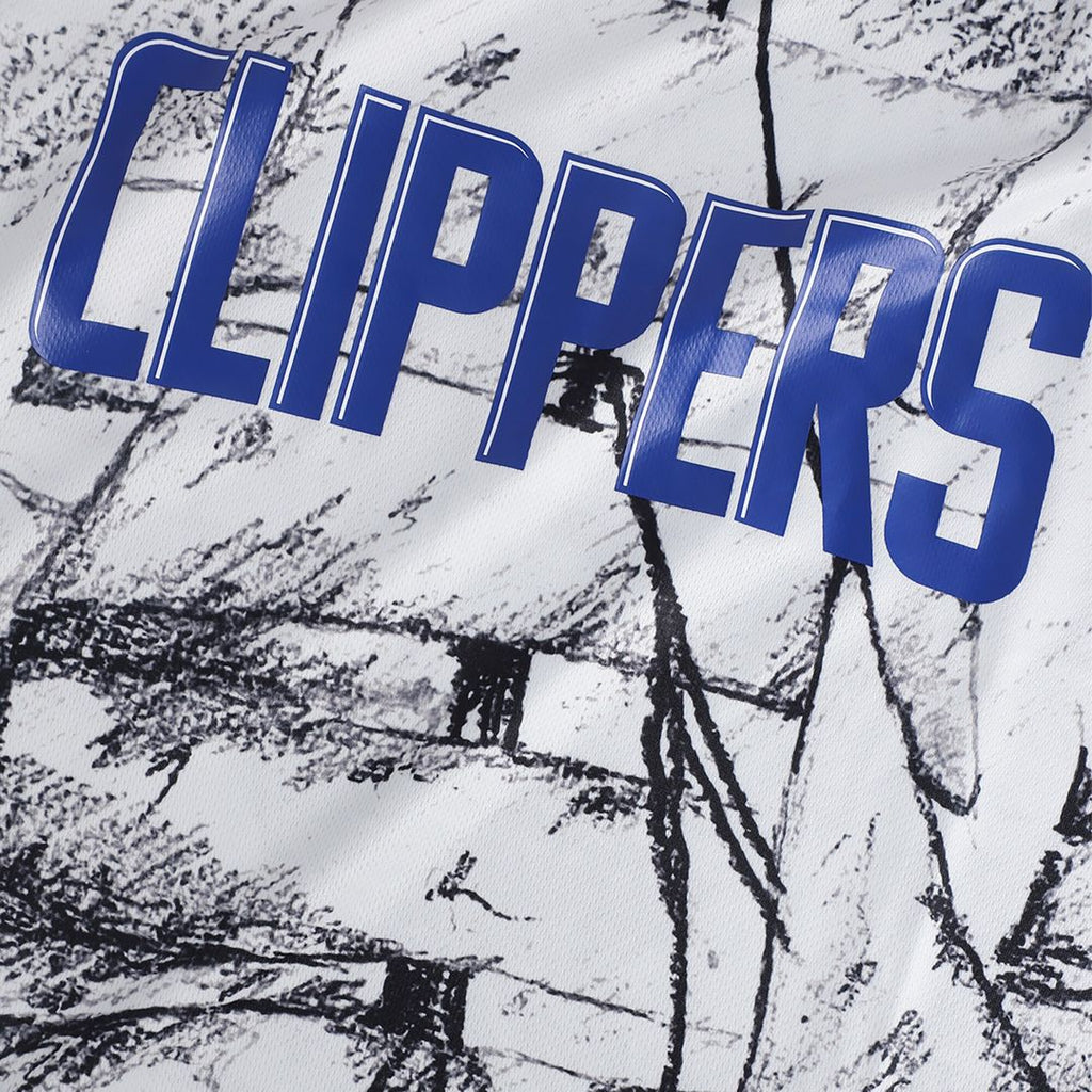 LA Clippers NBA & KidSuper Studios by Fanatics Unisex Hometown Jersey - Gray