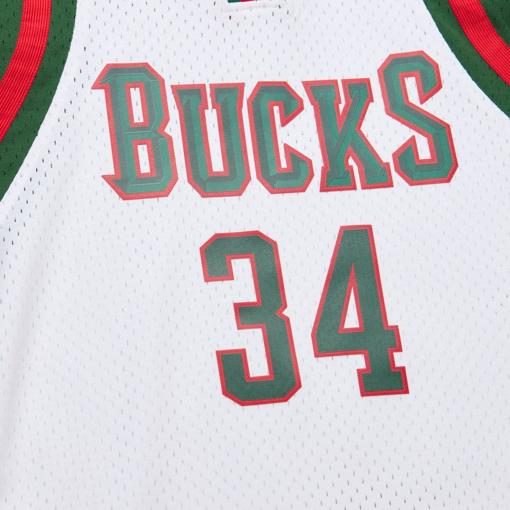 Giannis Antetokounmpo Milwaukee Bucks Mitchell & Ness 2014/15 Hardwood Classics Swingman Jersey - Red
