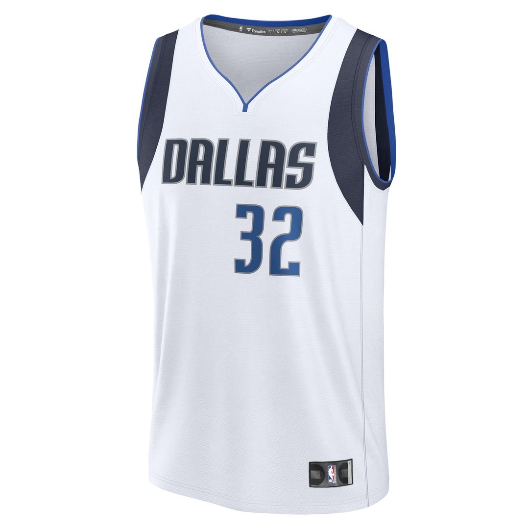 Cooper Flagg Dallas Mavericks Fanatics 2025 NBA Draft First Round Pick Fast Break Replica Jersey - Association Edition - White