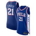 Joel Embiid Philadelphia 76ers Nike Authentic Jersey - Icon Edition - Royal