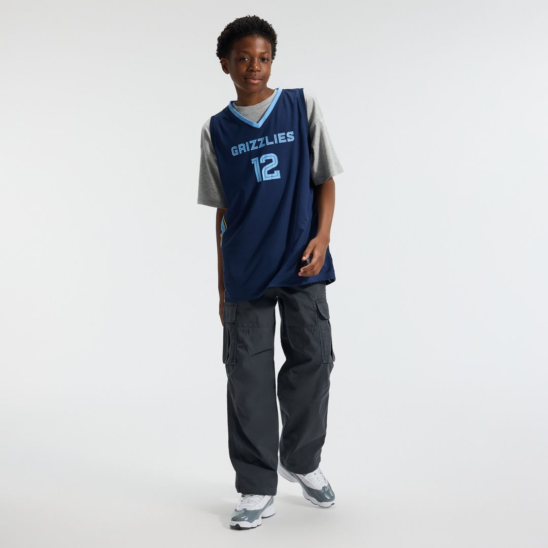 Ja Morant Memphis Grizzlies Fanatics Youth Fast Break Replica Player Jersey - Icon Edition - Navy