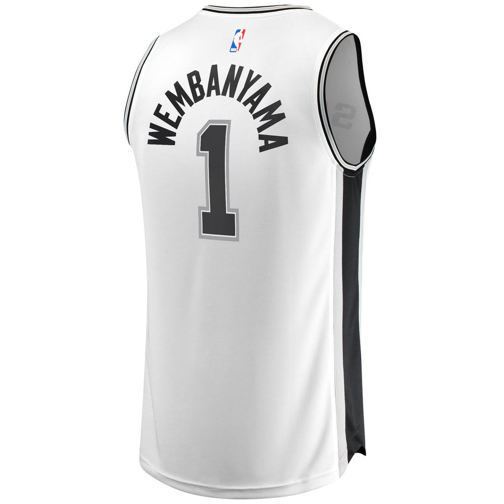 Victor Wembanyama San Antonio Spurs Fanatics Youth Fast Break Replica Player Jersey - Icon Edition - Black
