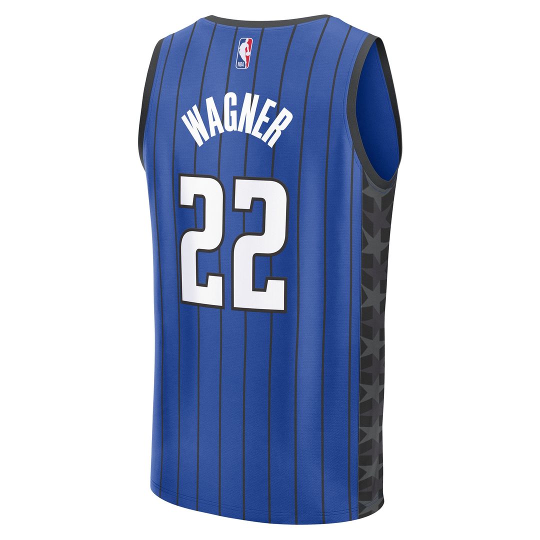 Franz Wagner Orlando Magic Fanatics Fast Break Replica Player Jersey - Statement Edition - Blue