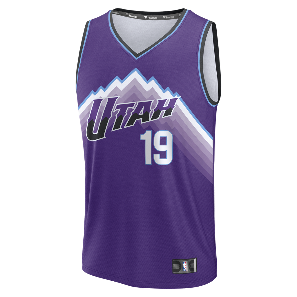 Ace Bailey Utah Jazz Fanatics Fast Break Replica Jersey - Purple - Icon Edition