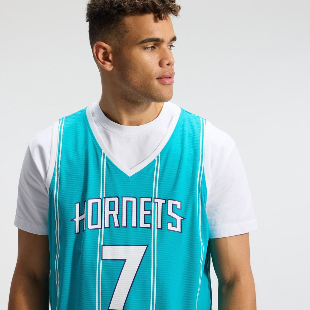 Kon Knueppel Charlotte Hornets Fanatics 2025 NBA Draft First Round Pick Fast Break Replica Jersey - Icon Edition - Teal