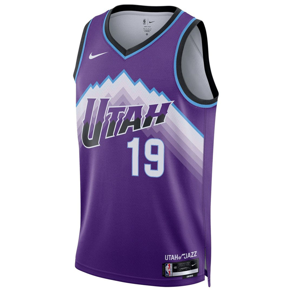 Ace Bailey Utah Jazz Nike Unisex Swingman Jersey - Icon Edition - Purple