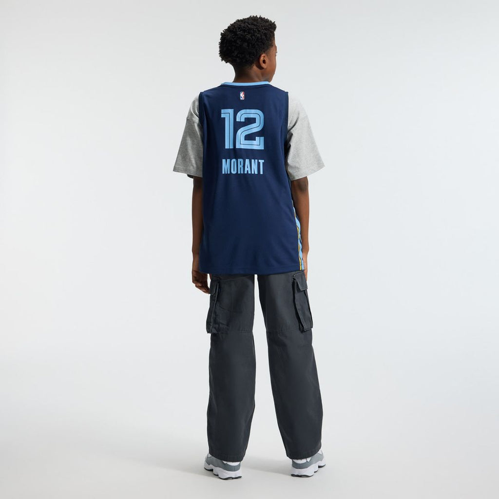 Ja Morant Memphis Grizzlies Fanatics Youth Fast Break Replica Player Jersey - Icon Edition - Navy