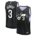 Keyonte George Utah Jazz Fanatics Fast Break Replica Jersey - Statement Edition - Black