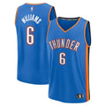Jaylin Williams Oklahoma City Thunder Fanatics Fast Break Replica Player Jersey - Icon Edition - Blue