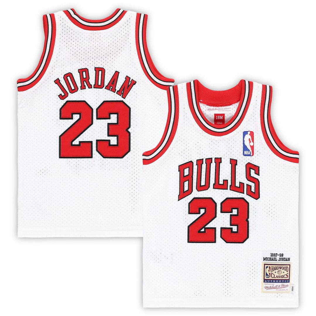 Michael Jordan Chicago Bulls Mitchell & Ness Infant 1985/86 Hardwood Classics Authentic Jersey - Red
