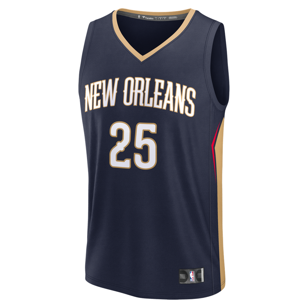 Trey Murphy III New Orleans Pelicans Fanatics Fast Break Replica Jersey - Navy - Icon Edition