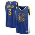 Will Richard Golden State Warriors Fanatics Fast Break Replica Jersey - Blue - Icon Edition