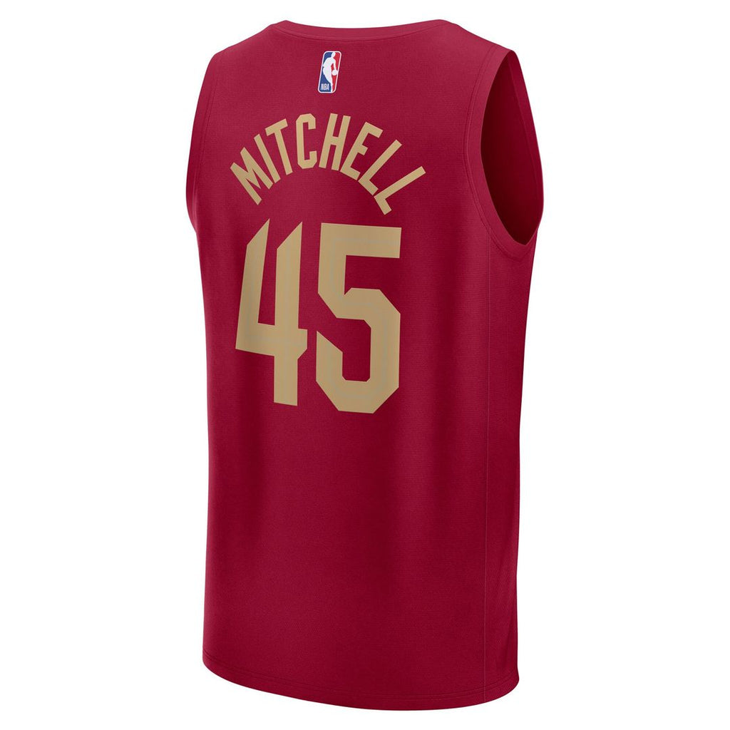 Donovan Mitchell Cleveland Cavaliers Fanatics Youth Fast Break Replica Player Jersey - Icon Edition - Wine