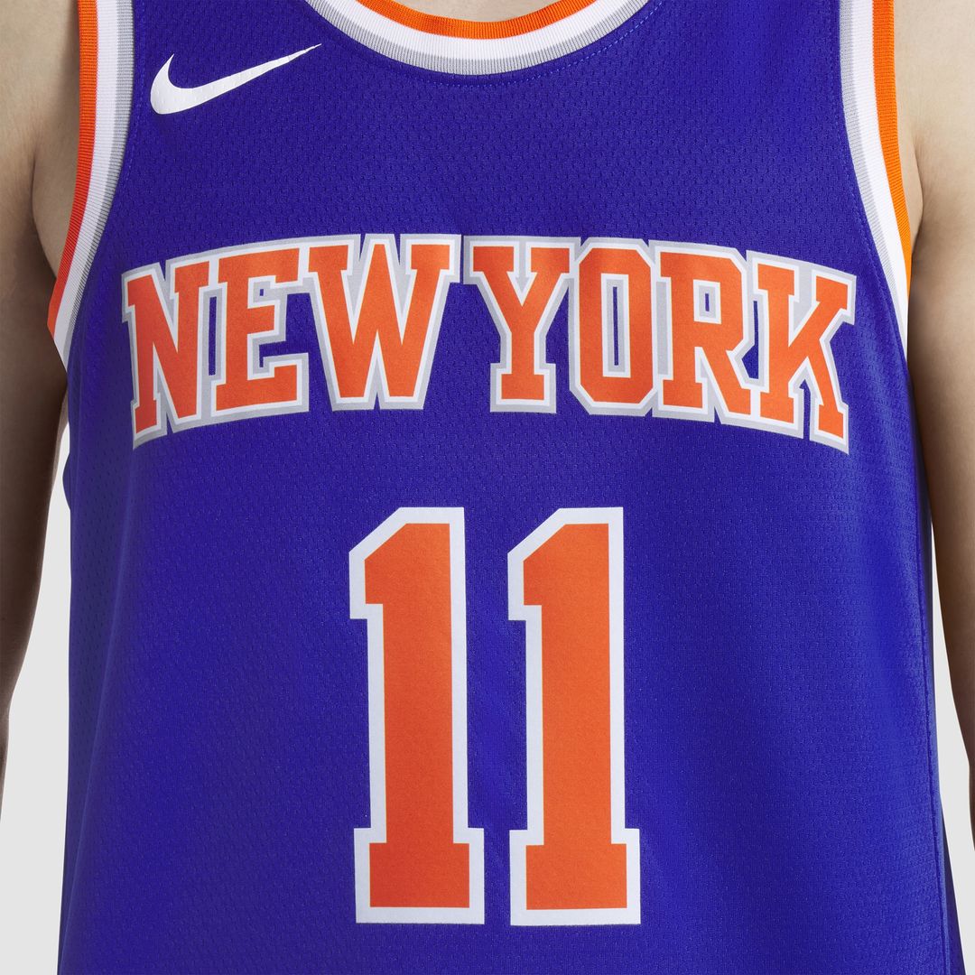 Jalen Brunson New York Knicks Nike Unisex Swingman Jersey - Icon Edition - Blue