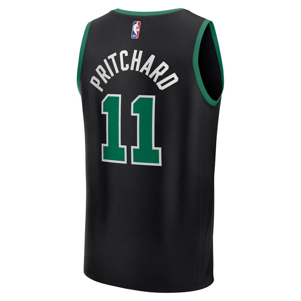 Payton Pritchard Boston Celtics Fanatics Fast Break Replica Player Jersey - Statement Edition - Black