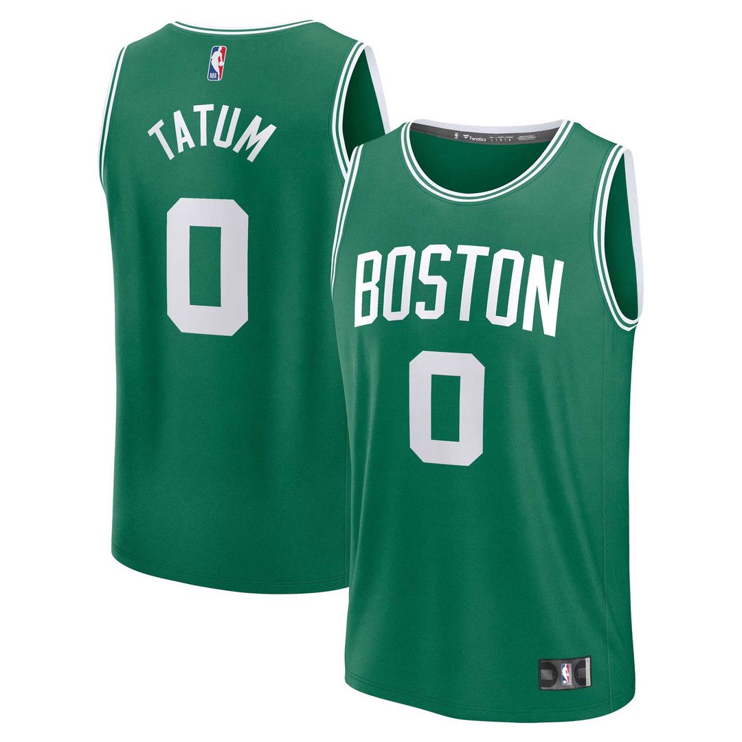 Jayson Tatum Boston Celtics Fanatics Youth Fast Break Replica Player Jersey - Icon Edition - Kelly Green