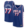 VJ Edgecombe Philadelphia 76ers Fanatics Fast Break Jersey - Royal - Icon Edition