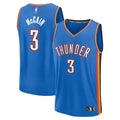 Jared McCain Oklahoma City Thunder Fanatics Fast Break Jersey - Blue - Icon Edition