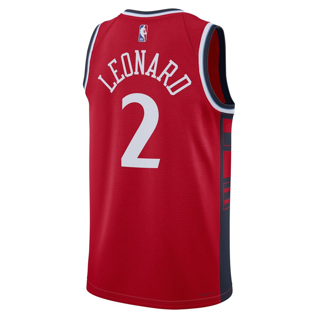 Kawhi Leonard LA Clippers Jordan Brand Unisex 2024/25 Swingman Jersey - Statement Edition - Red