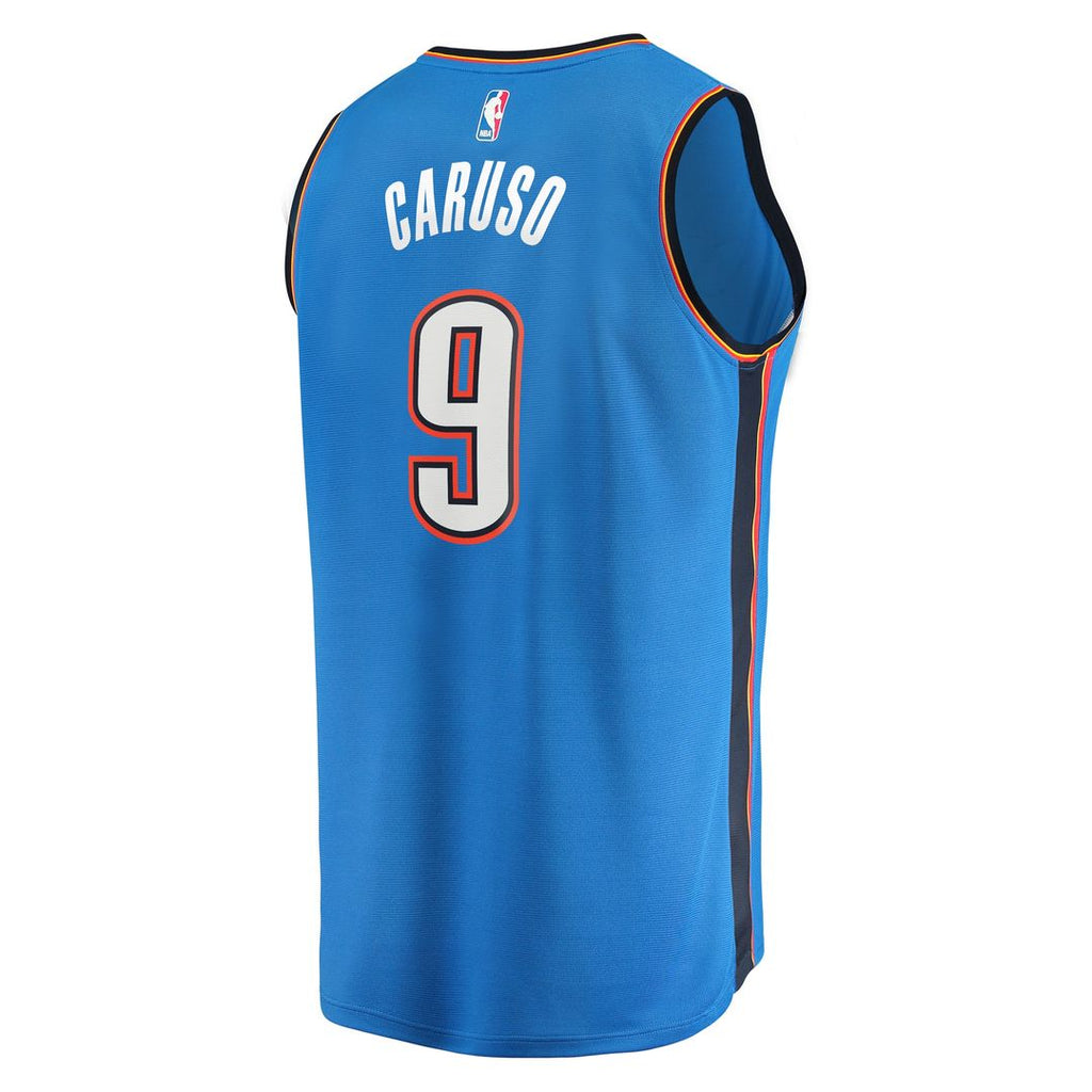 Alex Caruso Oklahoma City Thunder Fanatics Fast Break Replica Player Jersey - Icon Edition - Blue
