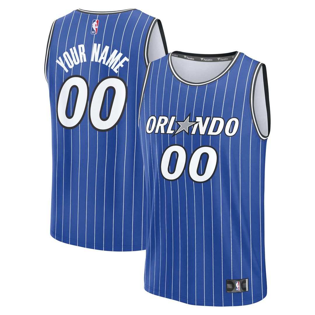 Orlando Magic Fanatics Youth Fast Break Replica Custom Jersey - Association Edition - White
