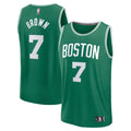 Jaylen Brown Boston Celtics Fanatics Fast Break Replica Player Jersey - Icon Edition - Kelly Green