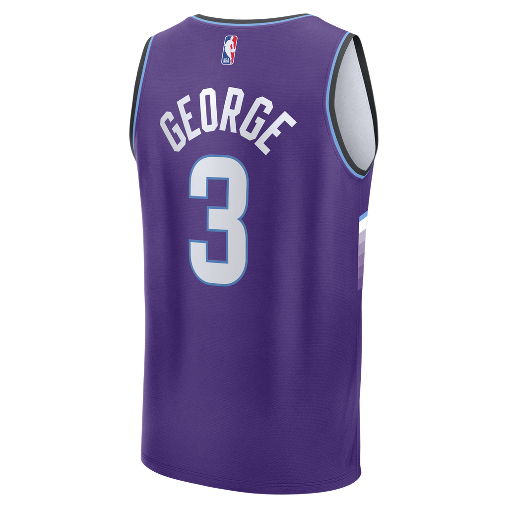Keyonte George Utah Jazz Fanatics Fast Break Replica Jersey - Purple - Icon Edition