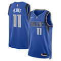 Kyrie Irving Dallas Mavericks Nike Unisex Badge Swingman Replica Jersey - Icon Edition - Blue