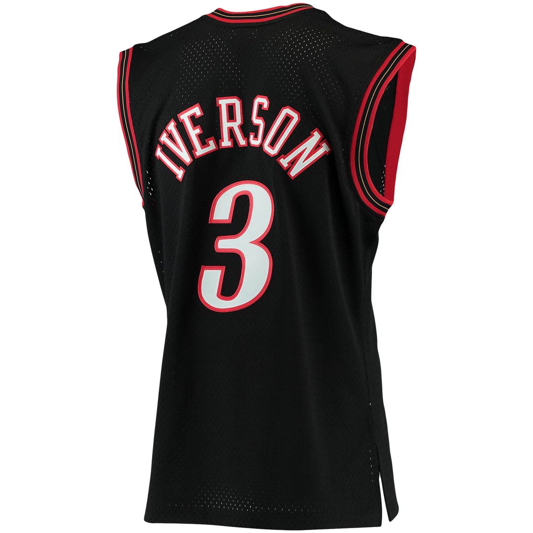 Allen Iverson Philadelphia 76ers Mitchell & Ness 1996/97 Big & Tall Hardwood Classics Swingman Jersey - Royal