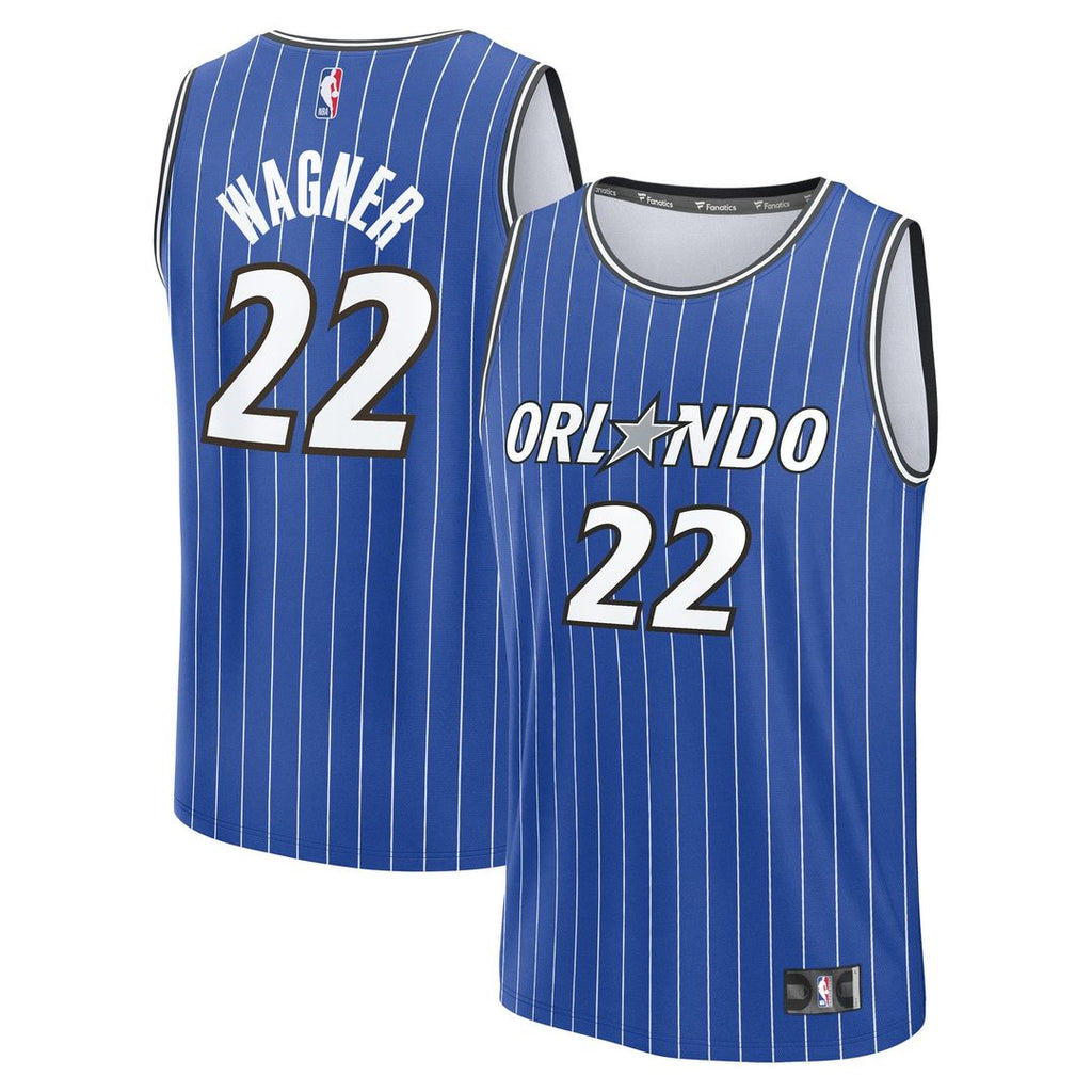 Franz Wagner Orlando Magic Fanatics Youth Fast Break Replica Player Jersey - Icon Edition - Blue