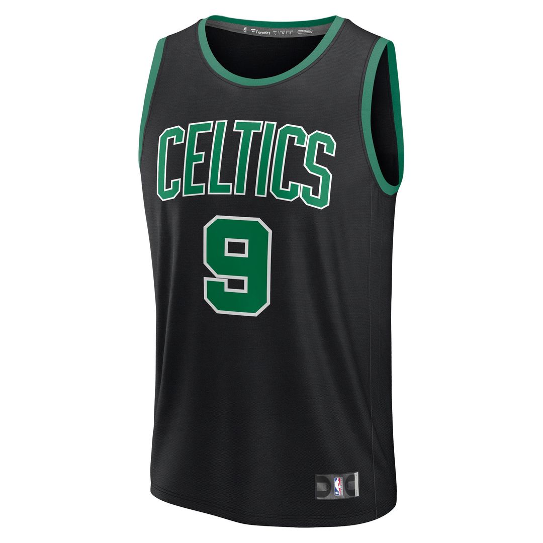 Derrick White Boston Celtics Fanatics Fast Break Replica Player Jersey - Statement Edition - Black