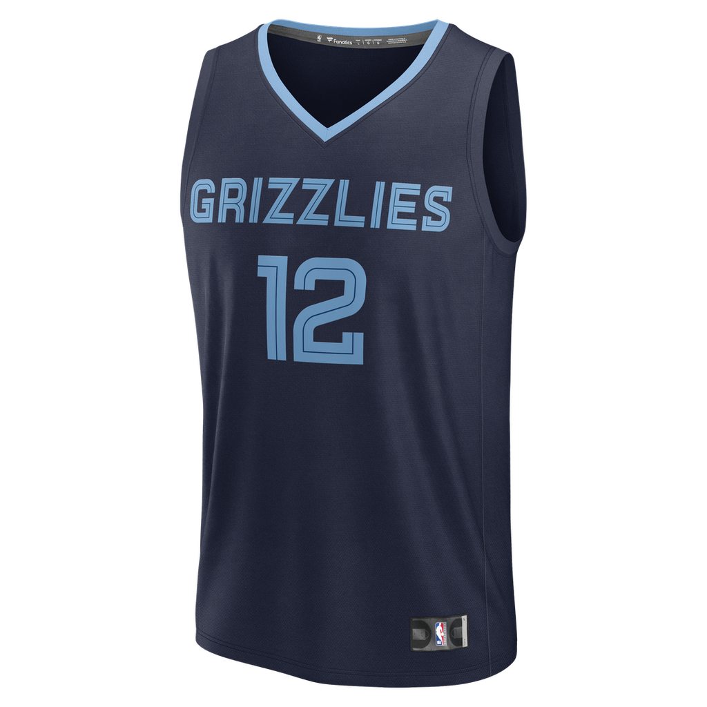Ja Morant Memphis Grizzlies Fanatics Youth Fast Break Replica Player Jersey - Icon Edition - Navy