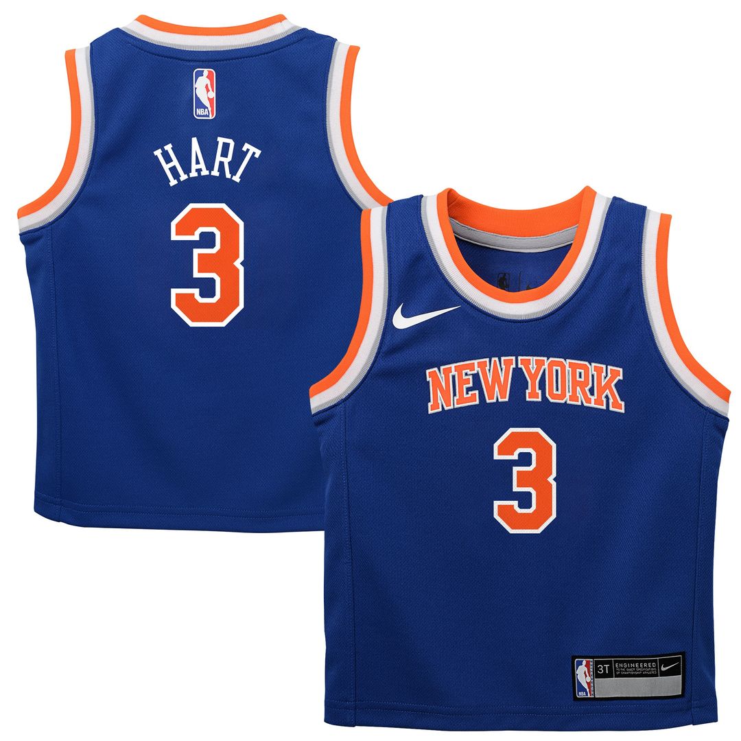 Josh Hart New York Knicks Nike Infant Replica Swingman Jersey - Icon Edition - Blue