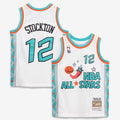 John Stockton 1996 NBA All-Star Game Mitchell & Ness Youth Hardwood Classics Swingman Jersey - White