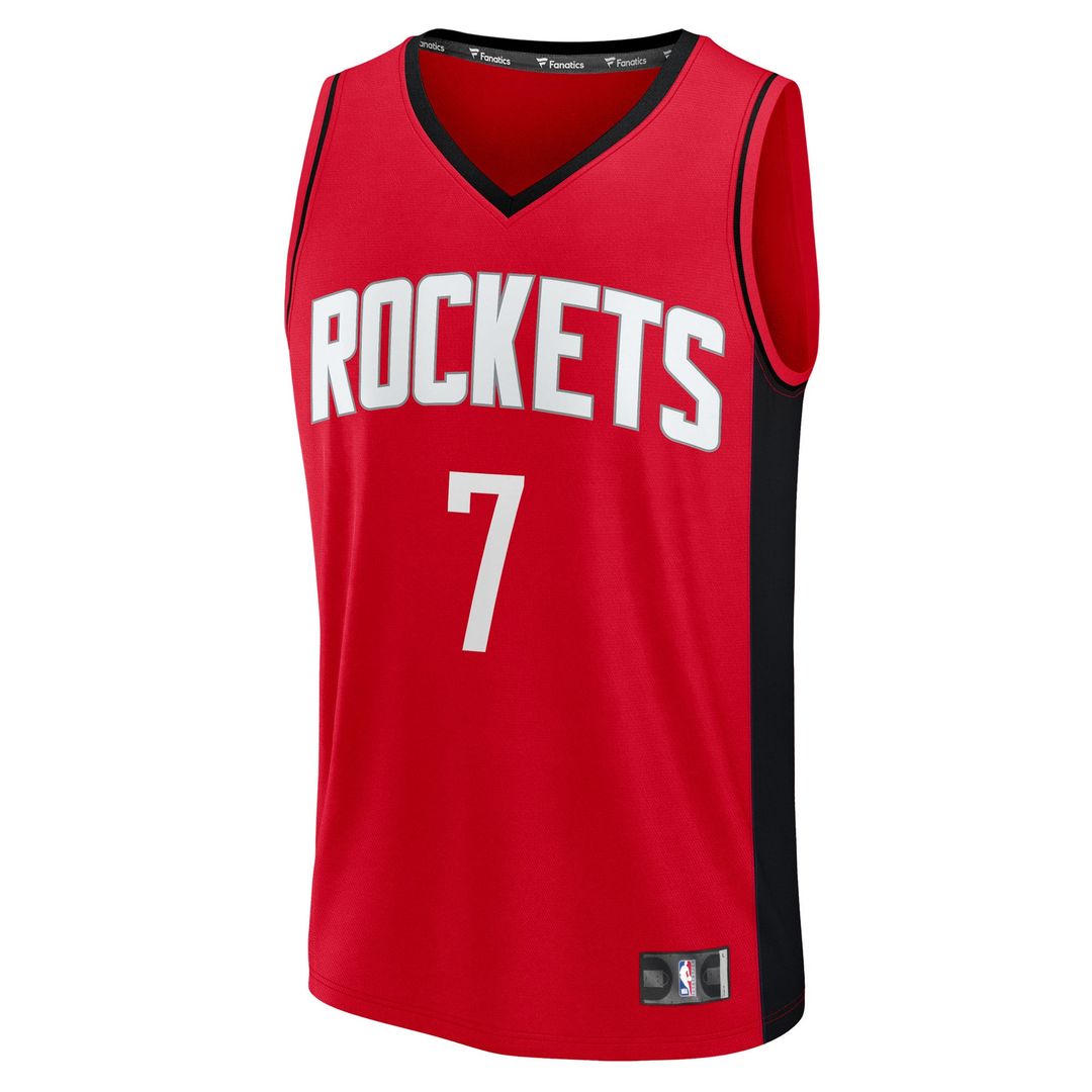 Kevin Durant Houston Rockets Fanatics Fast Break Replica Player Jersey - Icon Edition - Red