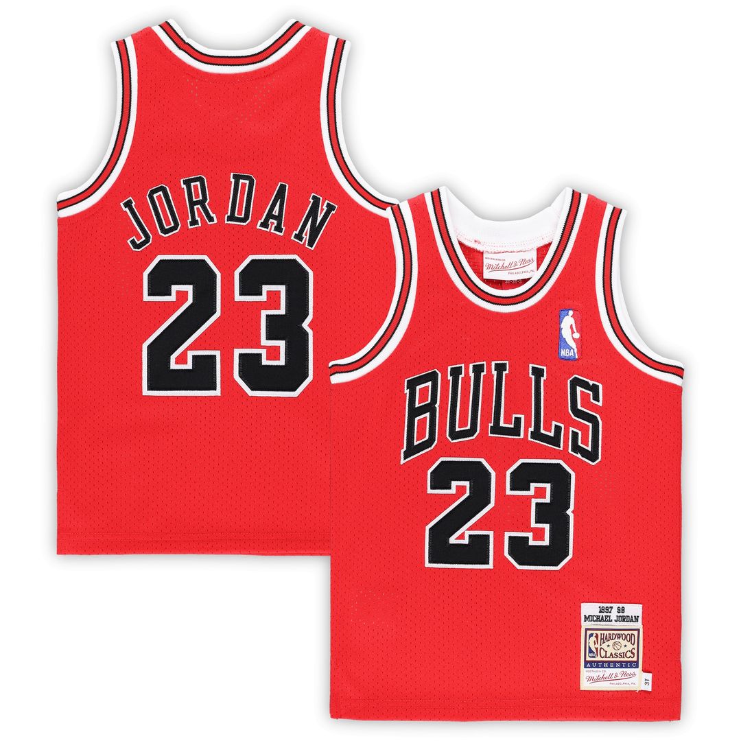 Michael Jordan Chicago Bulls Mitchell & Ness Toddler 1997/98 Hardwood Classics Authentic Jersey - White
