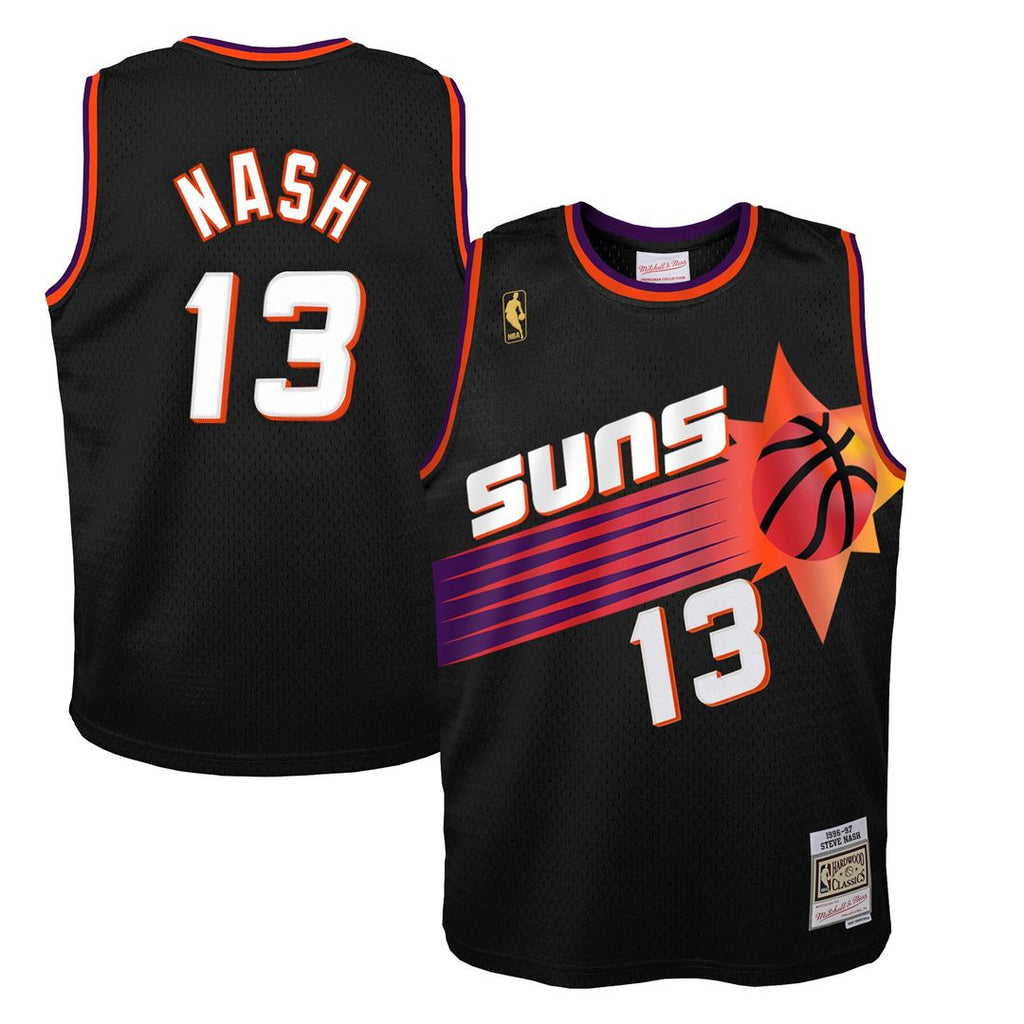 Steve Nash Phoenix Suns Mitchell & Ness Toddler 1996/97 Swingman Jersey - Black