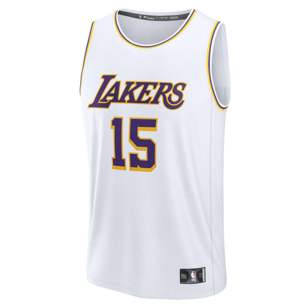 Austin Reaves Los Angeles Lakers Fanatics Fast Break Replica Player Jersey - Association Edition - White