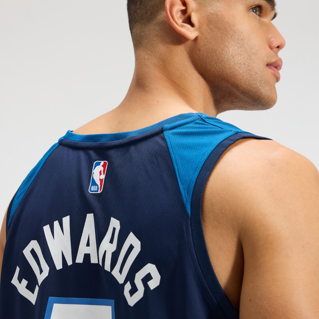 Anthony Edwards Minnesota Timberwolves Fanatics Fast Break Replica Player Jersey - Icon Edition - Navy