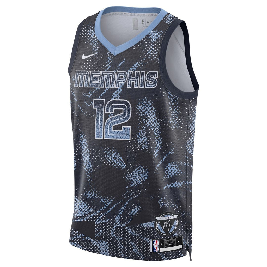 Ja Morant Memphis Grizzlies Nike Unisex 2025 Select Series Swingman Player Jersey - Navy