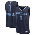 Scotty Pippen Jr. Memphis Grizzlies Fanatics Fast Break Replica Player Jersey - Icon Edition - Navy