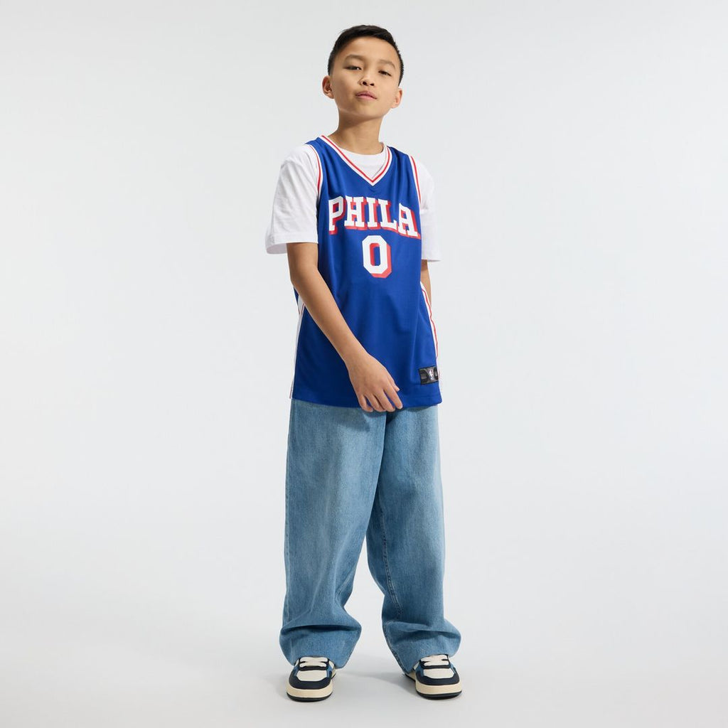 Tyrese Maxey Philadelphia 76ers Fanatics Youth Fast Break Replica Player Jersey - Icon Edition - Royal